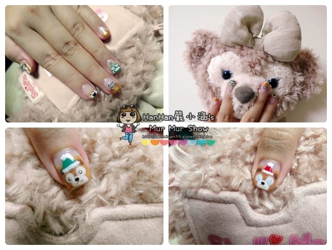 Duffy 手繪光療&hearts;聖誕節光療&hearts;Duffy Shelliemay&hearts;達菲熊光療&hearts;Charming girl 喬米&hearts;台北中山