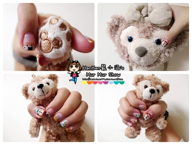 Duffy 手繪光療&hearts;聖誕節光療&hearts;Duffy Shelliemay&hearts;達菲熊光療&hearts;Charming girl 喬米&hearts;台北中山