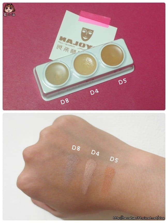 歌劇魅影&hearts;百分百幻顏三色遮瑕膏&hearts;百分百幻顏遮瑕系列&hearts;遮瑕膏&hearts;Kryolan