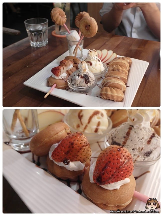 T & T Cafe║捷運後山埤 美食║台北南港區║五分埔 美食║永吉路 咖啡店║五分埔 咖啡店║五分埔 美食║信義 松山 南港 美食推薦║迷你甜甜圈║情侶套餐║運動餐廳