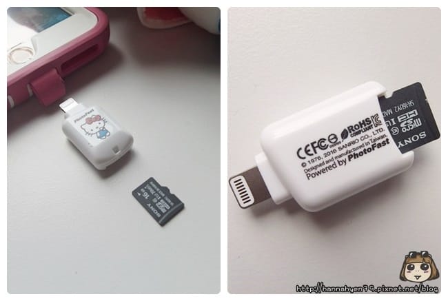 PhotoFast x Hello Kitty 蘋果 micro SD 讀卡機