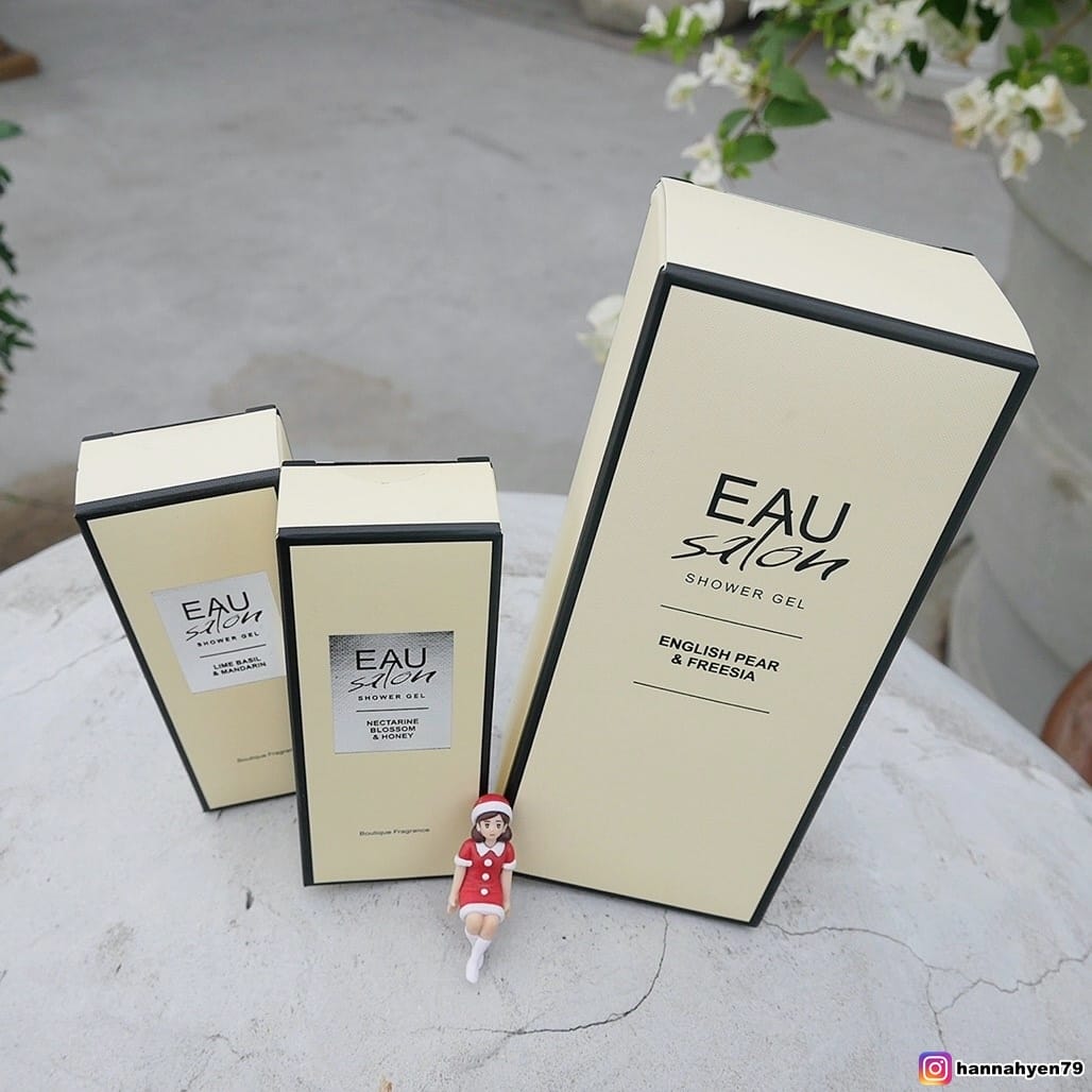EAU salon 耀沙龍 香氛沐浴露║交換禮物║平價高CP值迷人的香氛沐浴乳║聖誕節║500元以下交換禮物 推薦║英國梨與小蒼蘭║Jo malone║交換禮物必備║禮物
