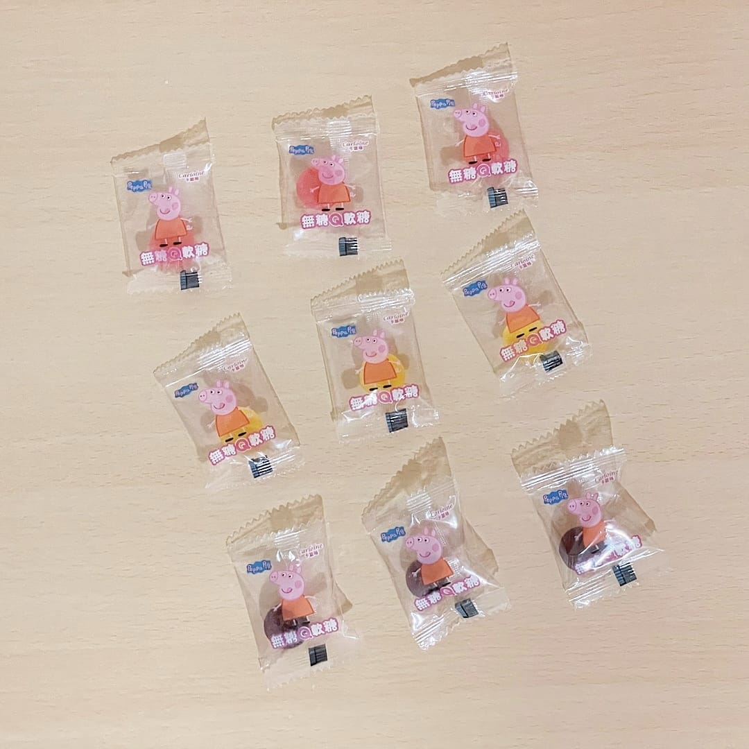 卡蘿琳║佩佩豬無糖Q軟糖禮盒║佩佩豬桌遊║Peppa Pig║木糖醇║記憶遊戲║育兒用品║育兒好物║我不要變成黃臉婆