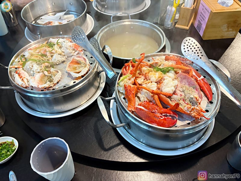 板橋蒸氣火鍋推薦|蒸天下海鮮蒸氣火鍋,親子家庭也適合的原味系海鮮餐廳|耶誕城散步後的清爽海鮮鍋,龍蝦花蟹一次滿足 - 第15張圖 板橋蒸氣火鍋推薦|蒸天下海鮮蒸氣火鍋,親子家庭也適合的原味系海鮮餐廳|耶誕城散步後的清爽海鮮鍋,龍蝦花蟹一次滿足