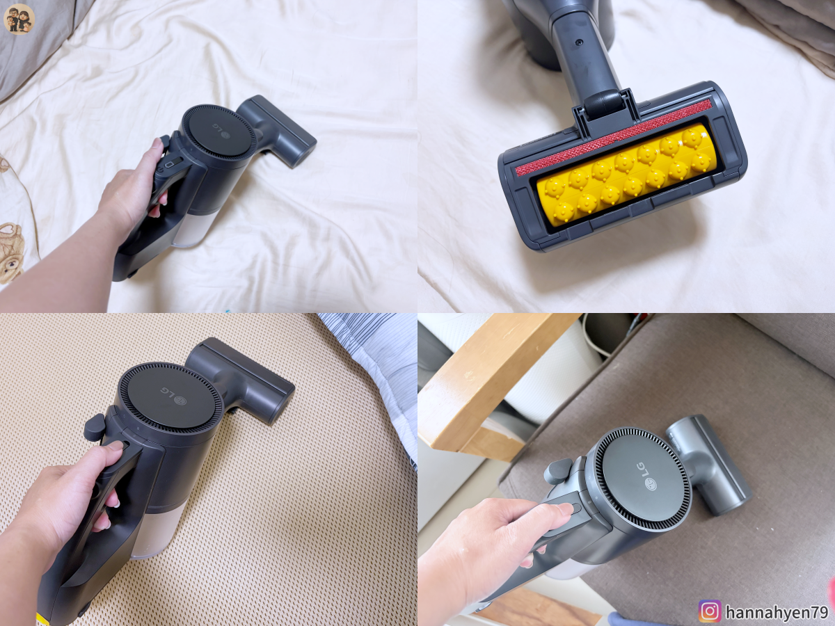 【LG CordZero A9K-MOP3 濕拖無線吸塵器開箱】乾吸濕拖一次完成！雙寶家庭居家清潔神隊友，地板、床墊、沙發一次搞定